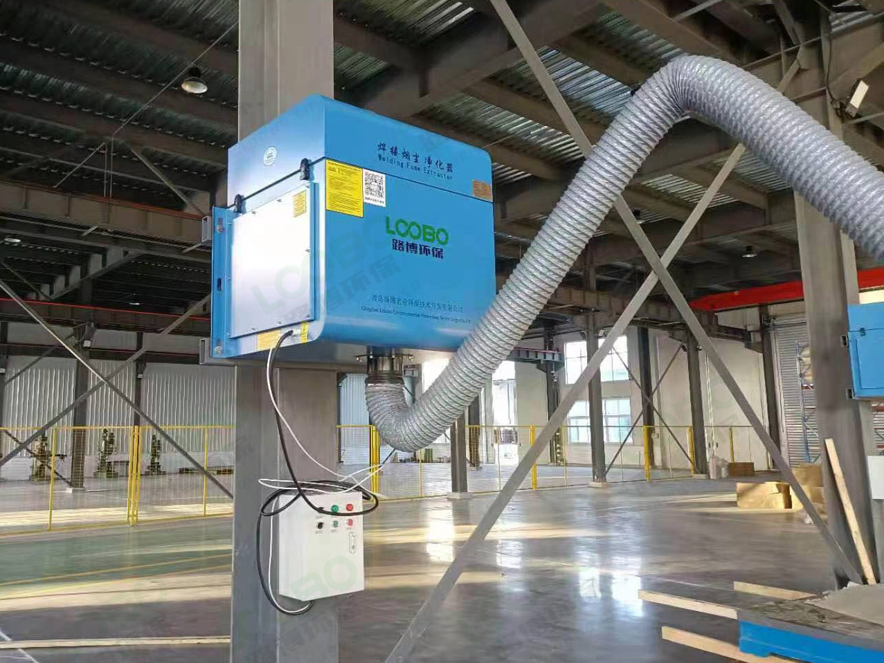 焊煙凈化效果好，節(jié)省占地面積，推薦使用固定式焊接煙塵凈化器 (2).jpg