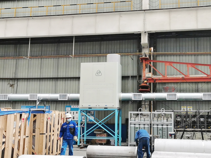 路博環(huán)保又一通風除塵系統(tǒng)進入驗收階段