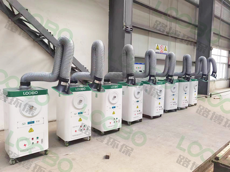 焊點(diǎn)在哪，凈化到哪”——移動式焊煙凈化器的的實(shí)戰(zhàn)優(yōu)勢